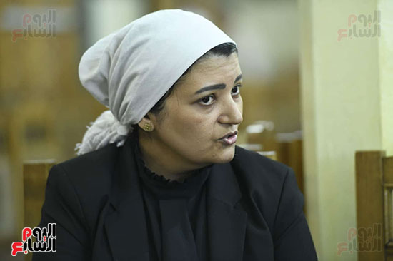 الزميلة همت سلامة تتلقي واجب العزاء في والدها
