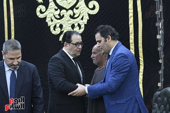 النائب علاء عابد والكاتب الصحفى محمود سعد الدين