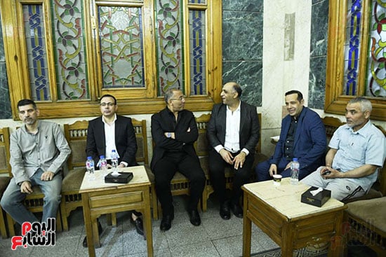 حضور عزاء والد همت سلامة