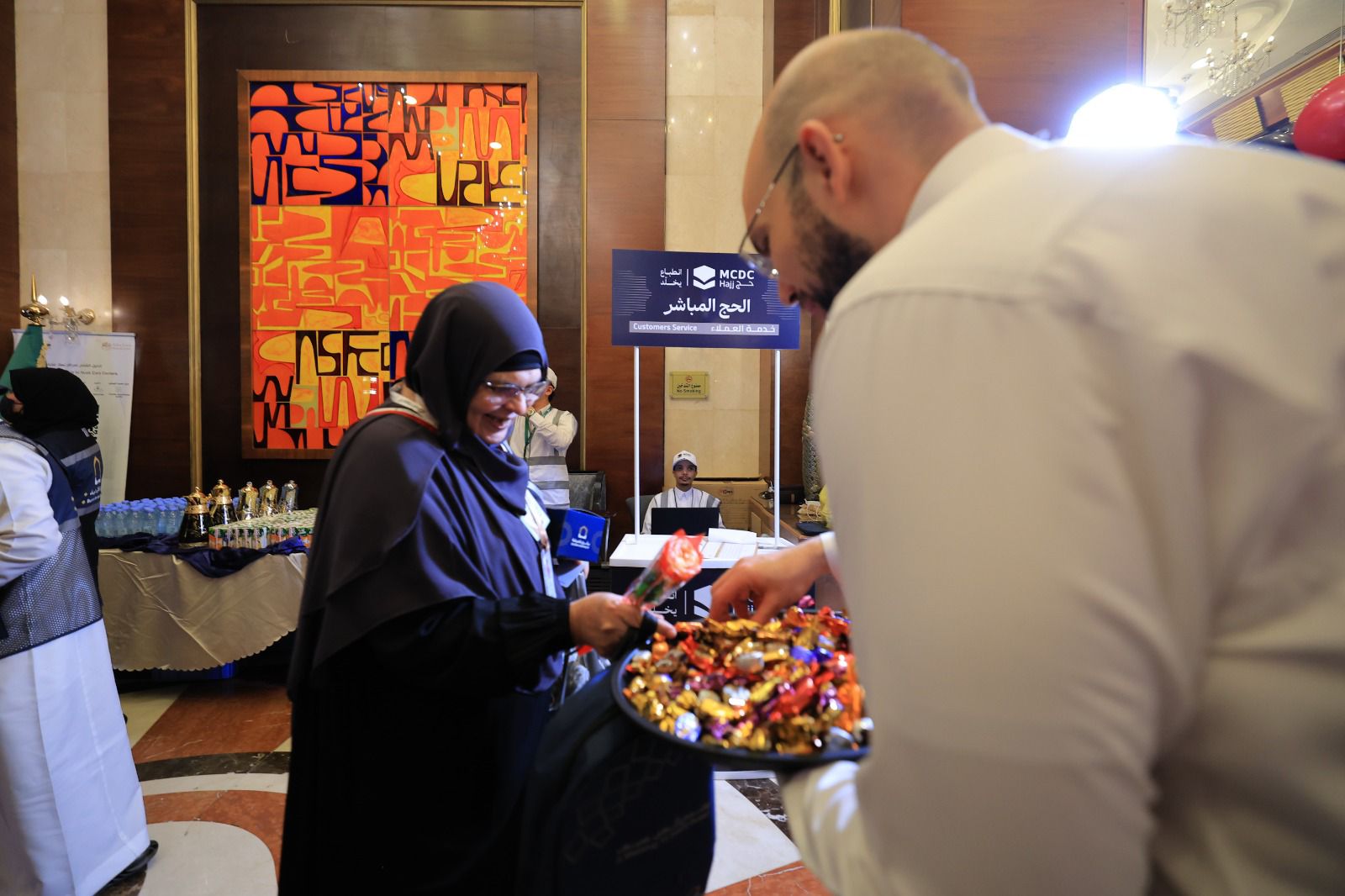 بعثة حج وزارة التضامن تقدم أفضل الخدمات لحجاج الجمعيات الأهلية بعثة حج وزارة التضامن تقدم أفضل الخدمات لحجاج الجمعيات الأهلية