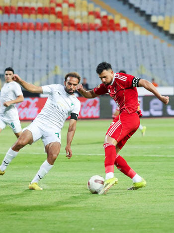 مباراة المصرى والأهلى