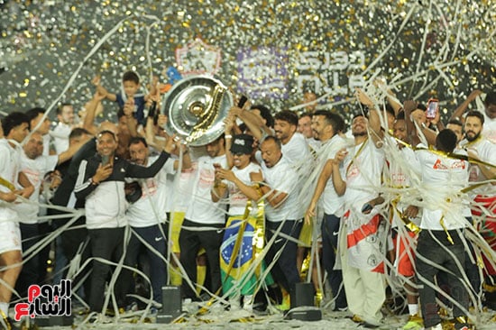 تتويج نادى الزمالك بدرع الدورى تتويج نادى الزمالك بدرع الدورى