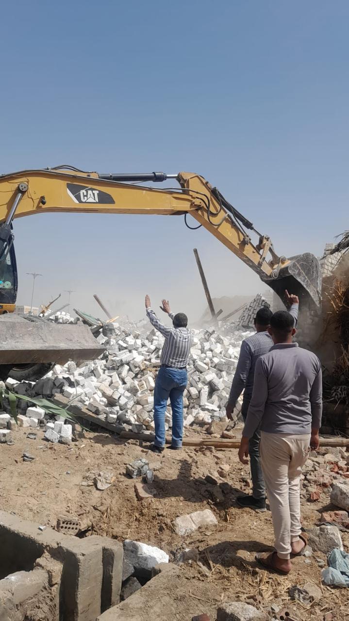 إزالات التعديات على أملاك الدولة