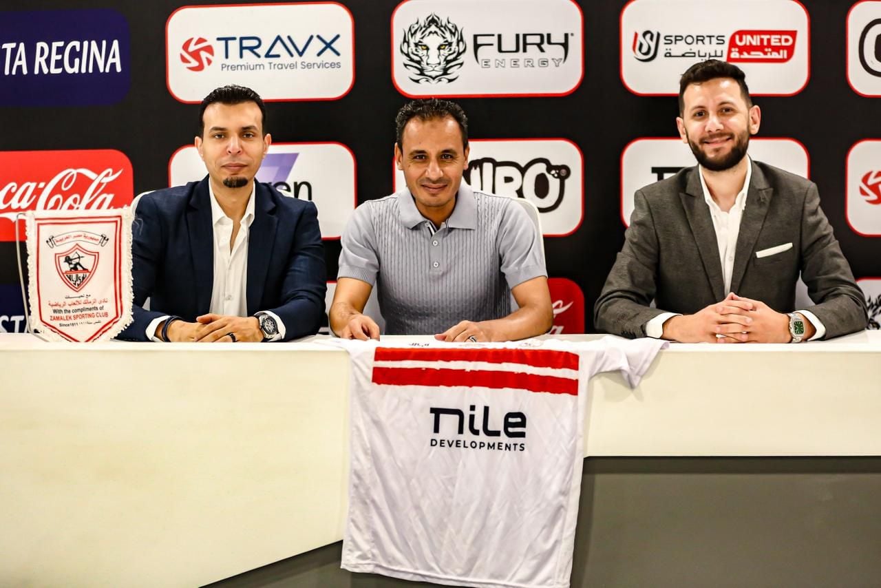 طارق السيد مدير اماديمة الزمالك بالعسودية