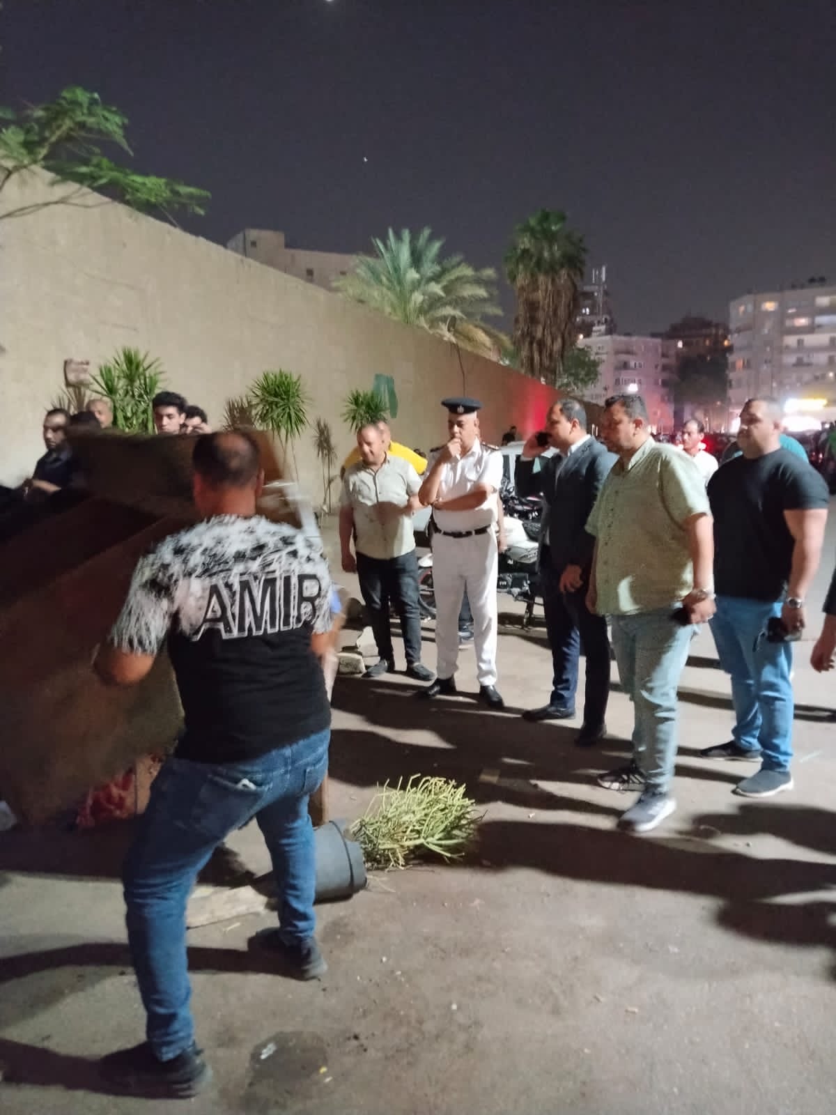 رئيس حى العجوزة يقود حملة لرفع الإشغالات