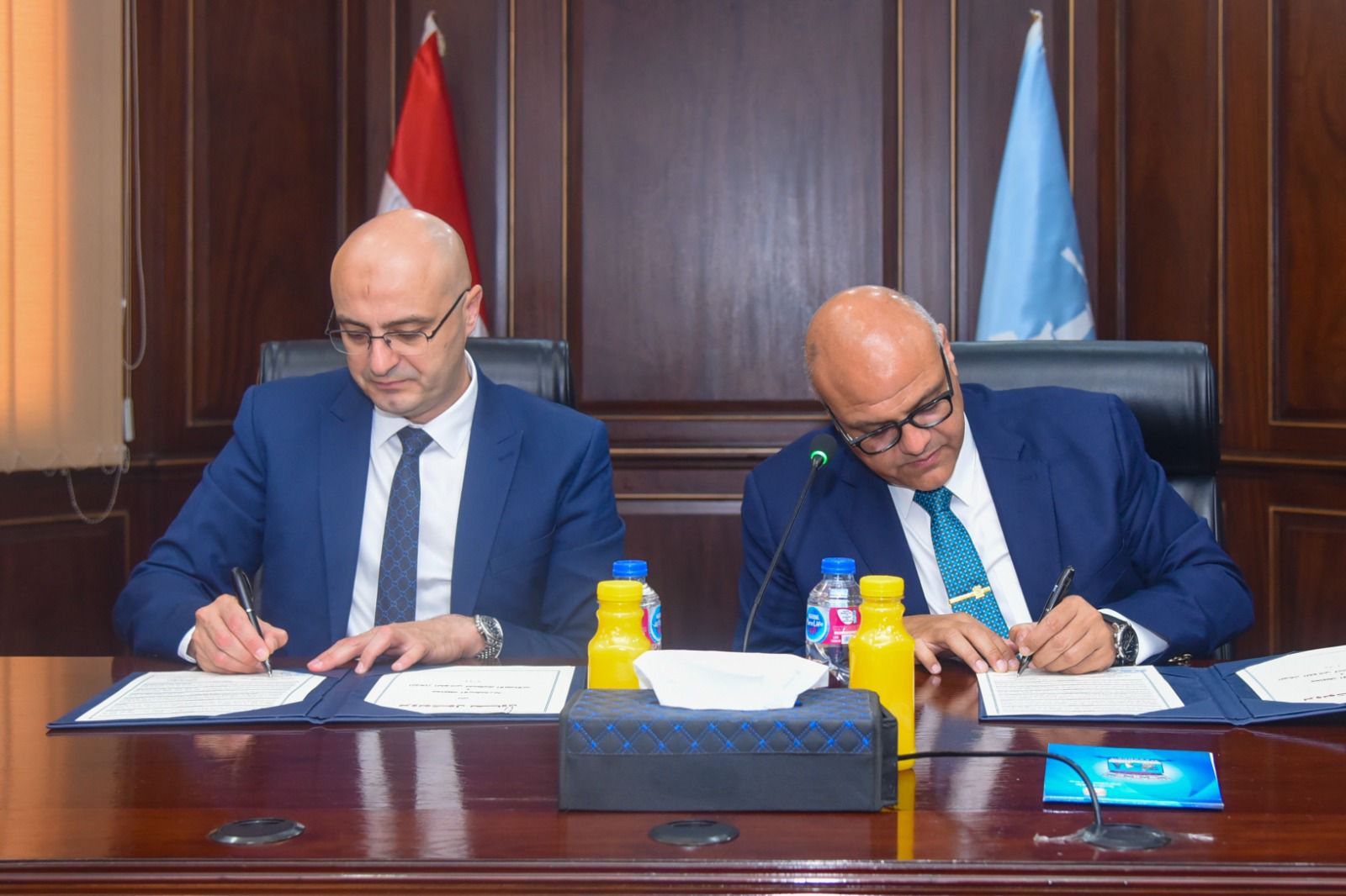بروتوكول تعاون  لدعم وتطوير البنية التحتية لشبكات الاتصالات  (1)