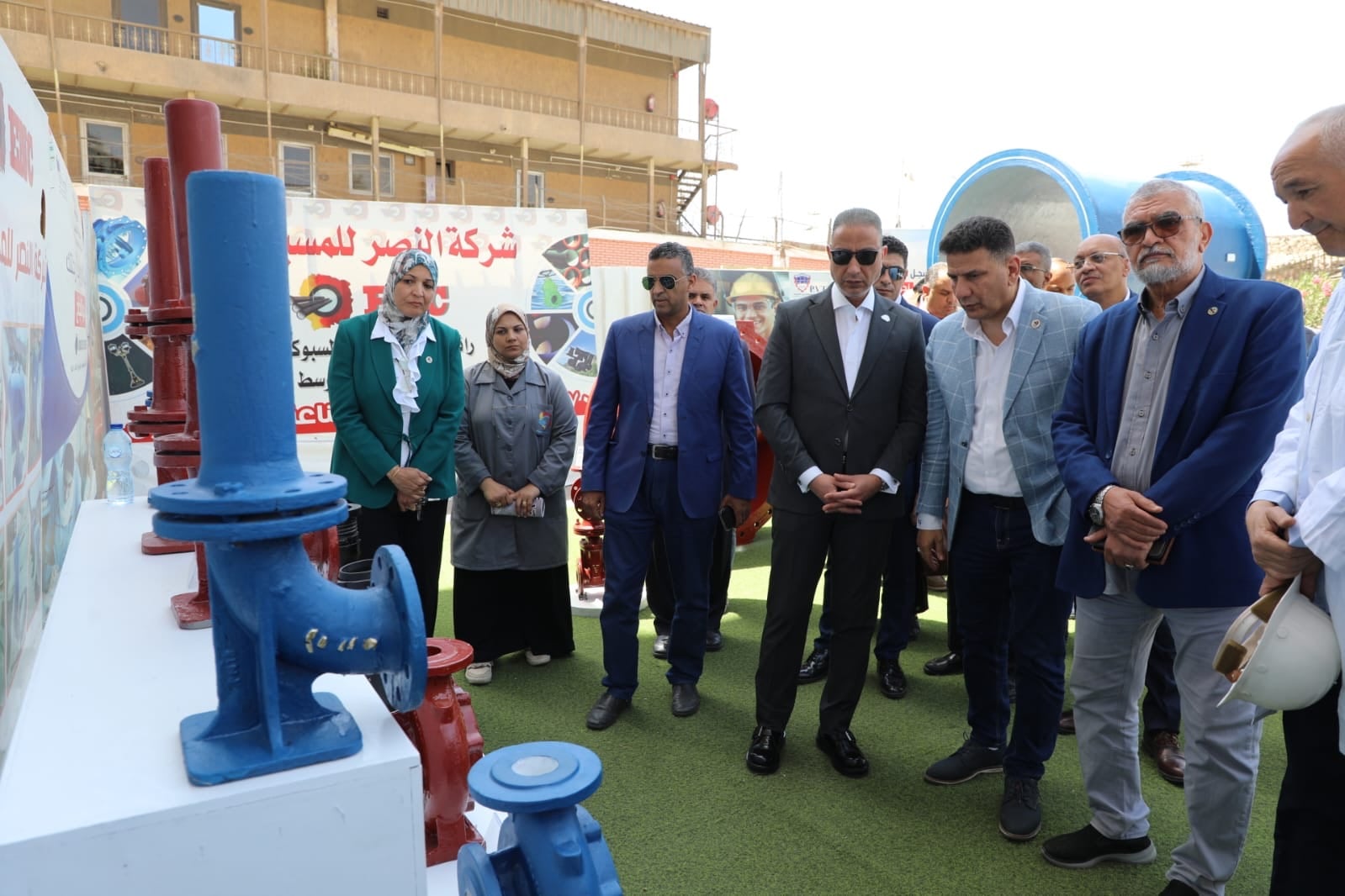 خلال جولة محافظ الجيزة خلال جولة محافظ الجيزة