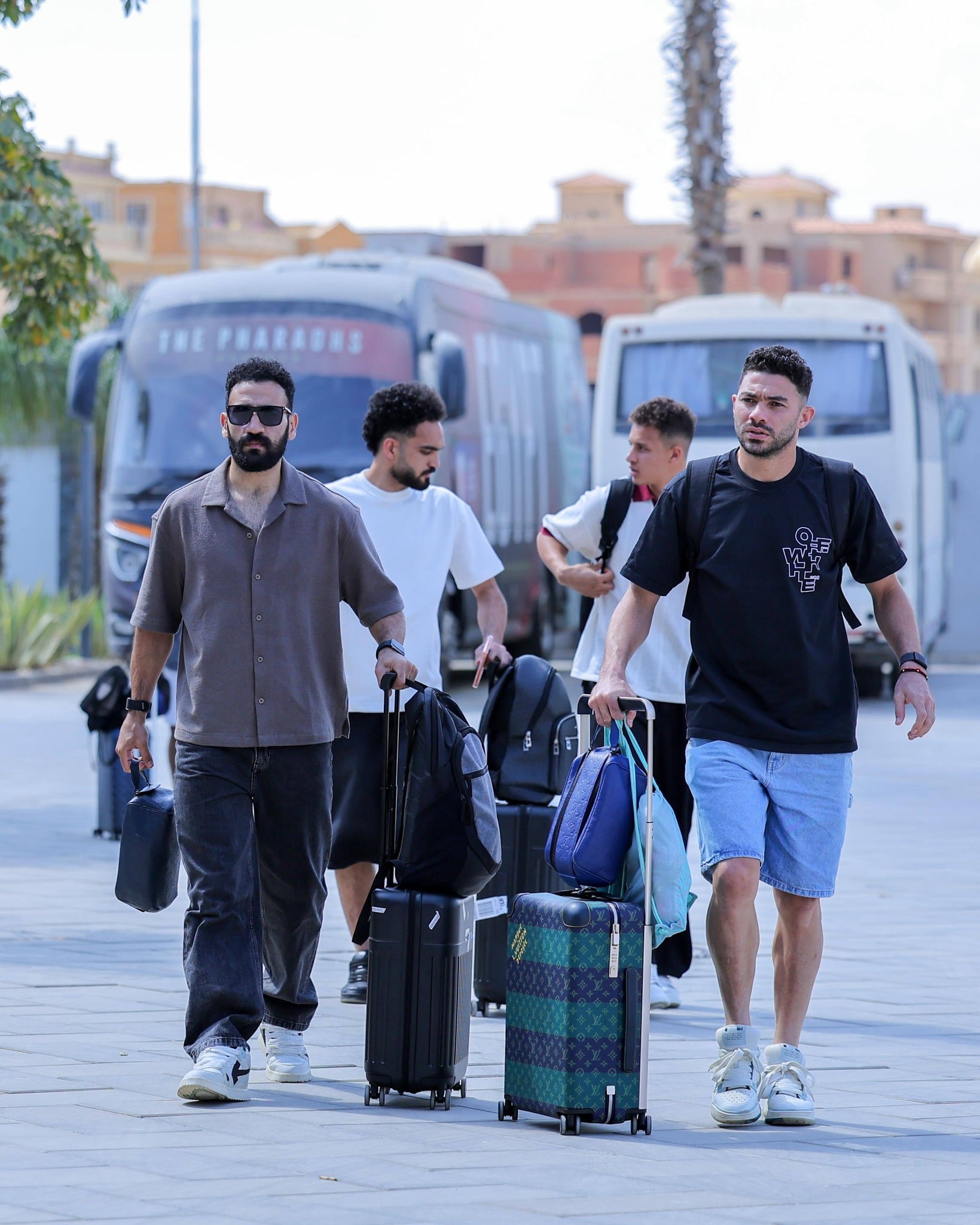 وصول لاعبو منتخب مصر للمعسكر  (11)