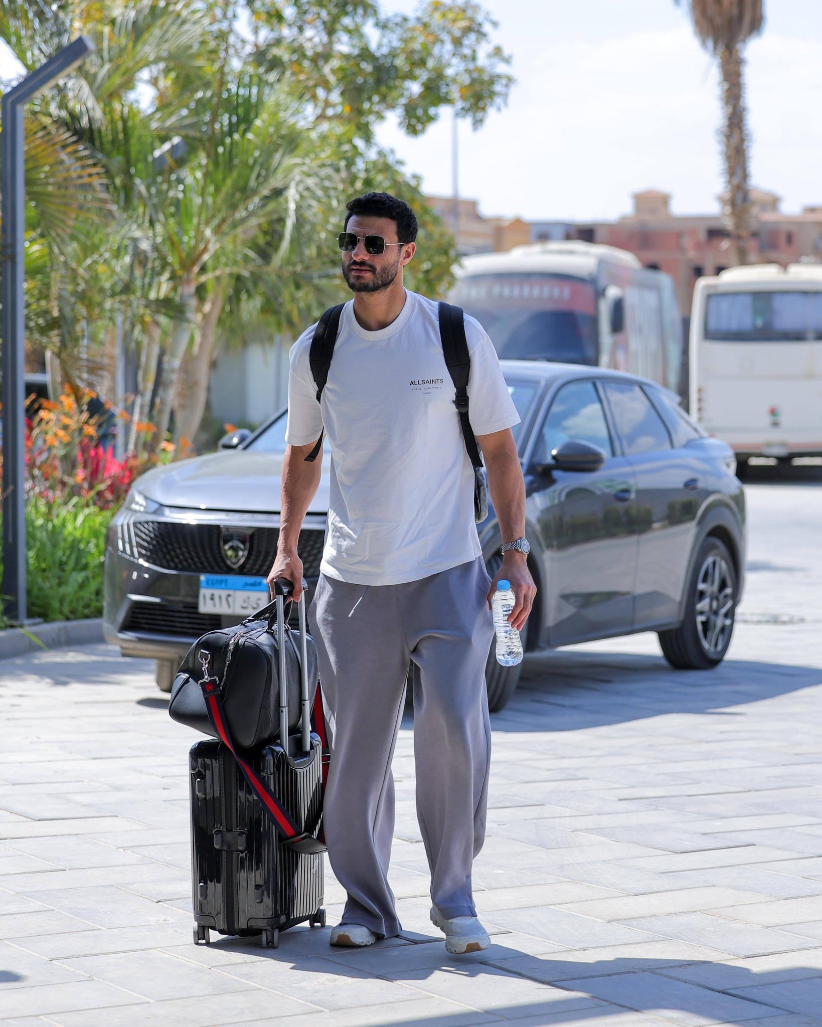 وصول لاعبو منتخب مصر للمعسكر  (1)