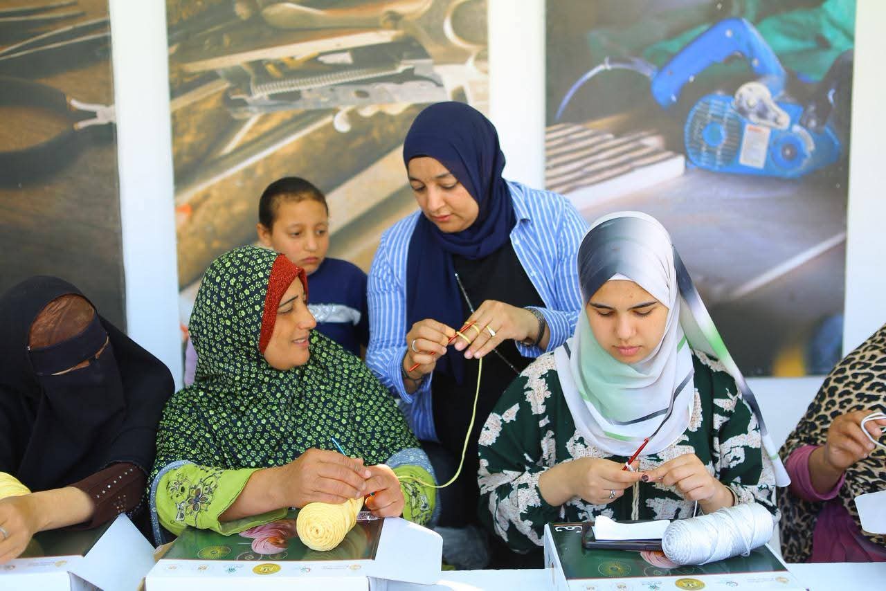 صناع الخير عضو التحالف الوطنى تنفذ أنشطة مبادرة تمكين فى البحيرة.. صور