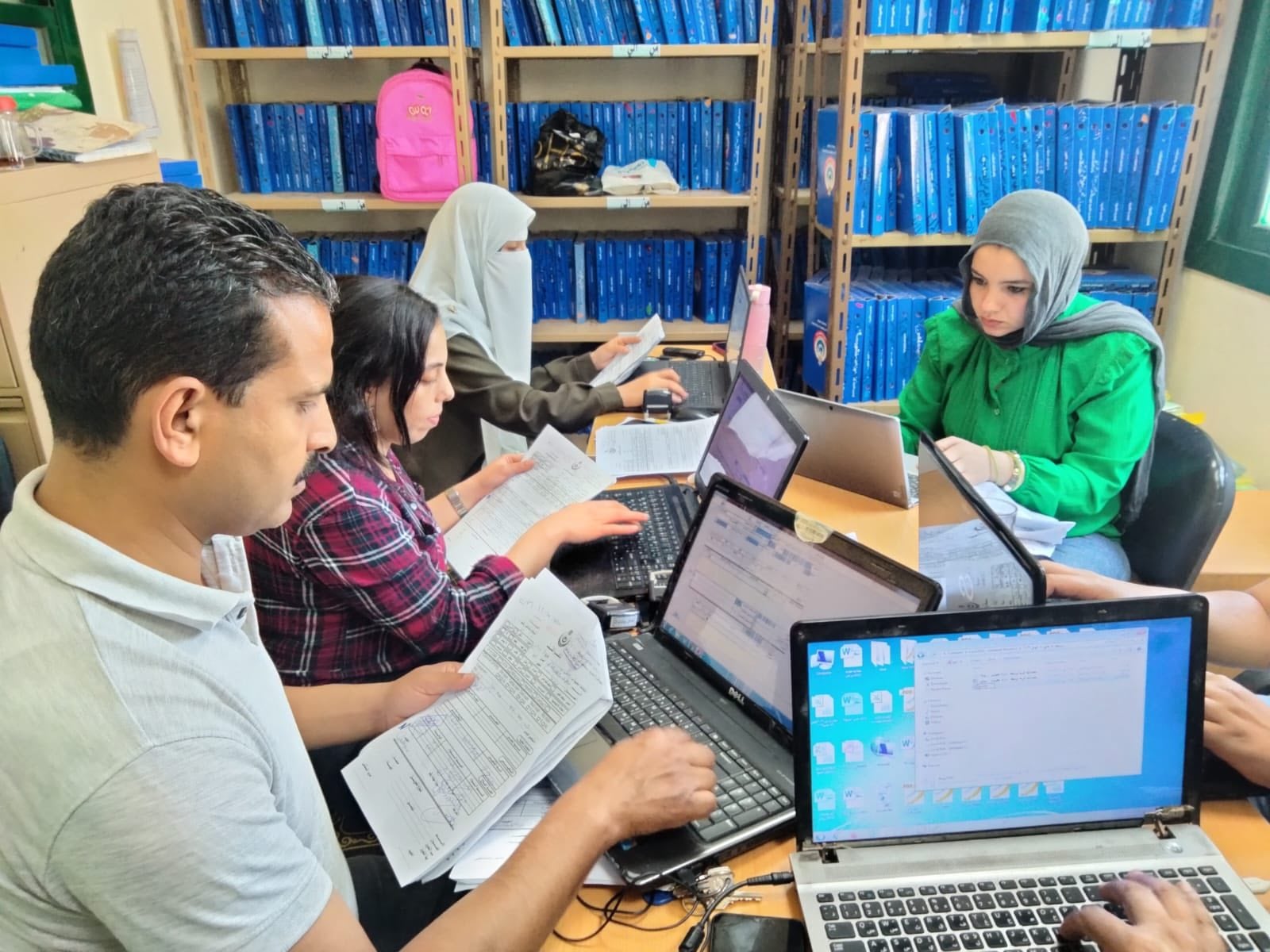 تسجيل الحالات الواردة على القافلة تسجيل الحالات الواردة على القافلة