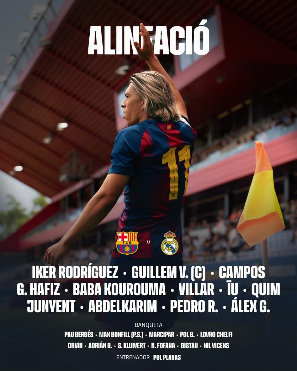 تشكيل برشلونة ضد ريال مدريد