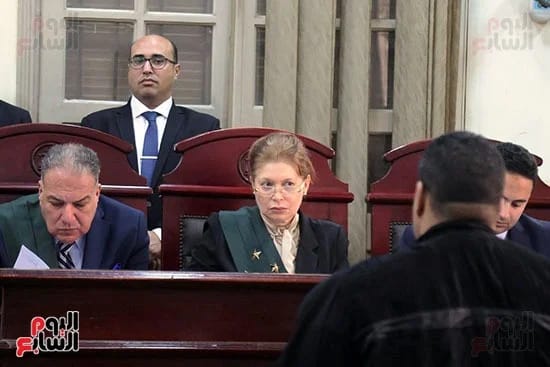 المستشارة فاطمة قنديل عضو هيئة المحكمة