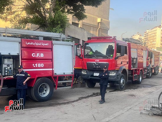 حريق كشك بالفجالة (3)