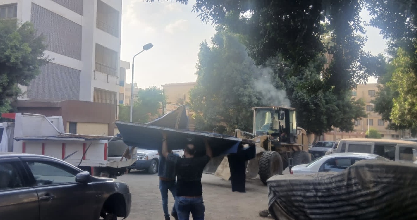 حملة مكبرة بحى العجوزة