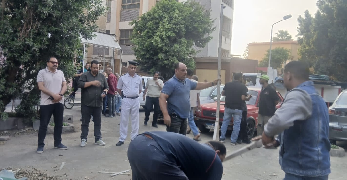 حملة مكبرة بحى العجوزة