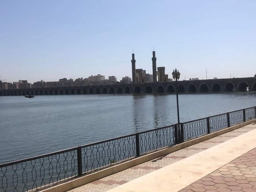 كوبري محمد على من داخل الحدائق كوبري محمد على من داخل الحدائق