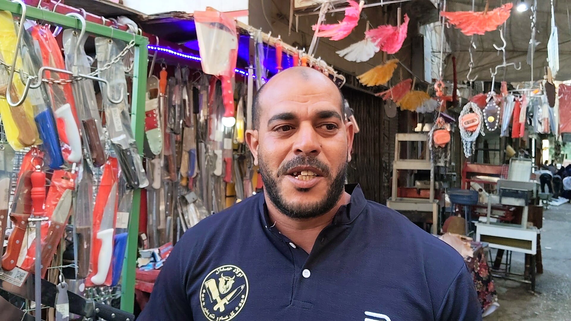 حرفة سن السكاكين مهنة تقاوم الاندثار