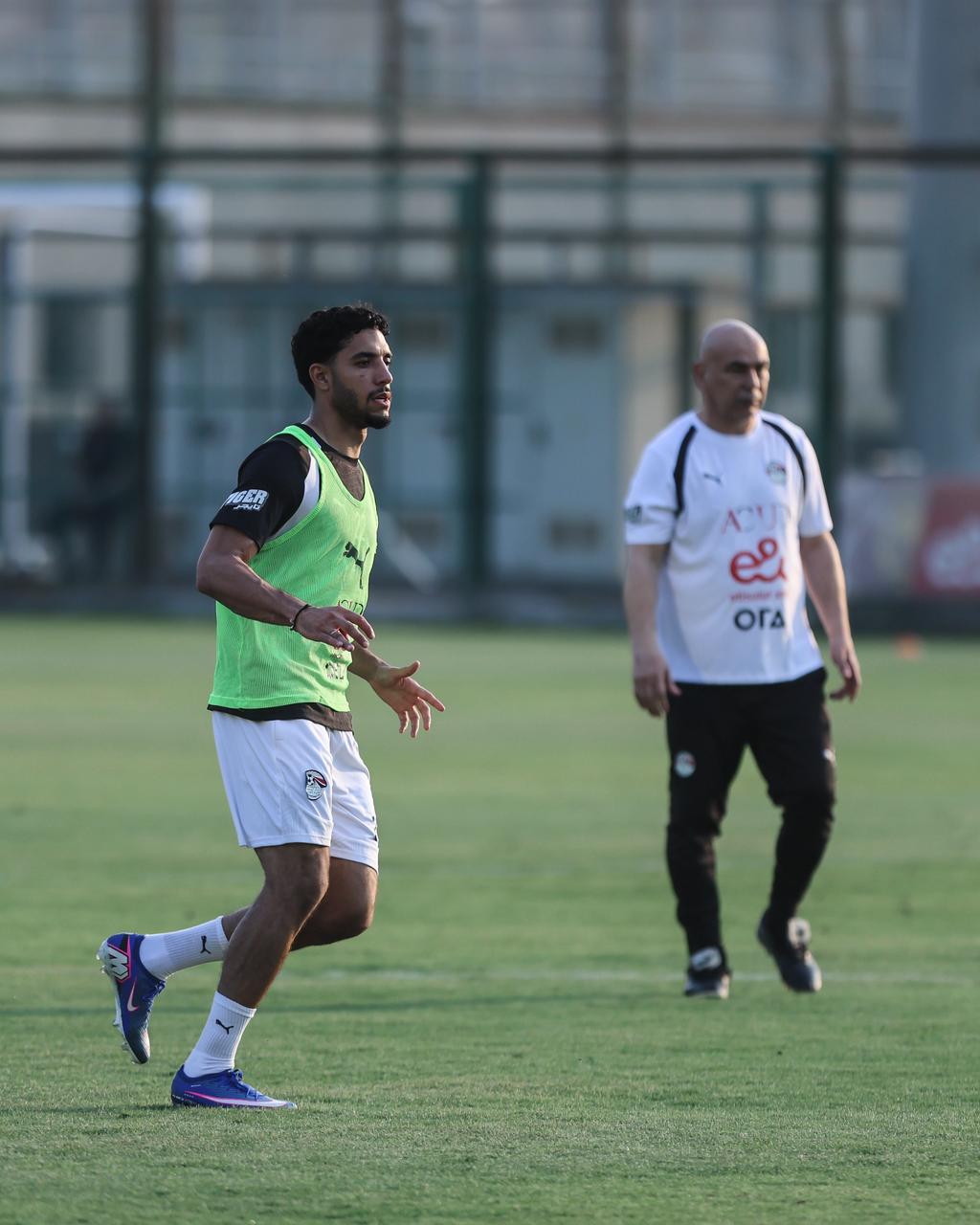 عمر مرموش وحسام حسن