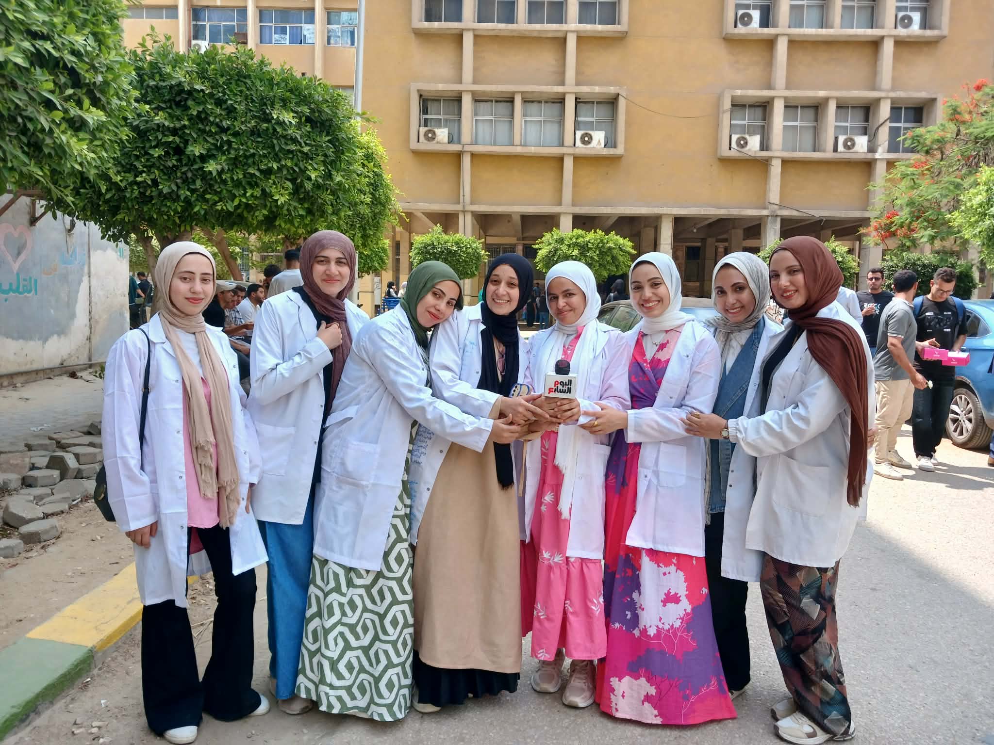 اثناء لقاء ل  اليوم السابع