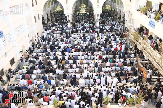 حضور مميز من اهالي المنطقة لصلاة العيد