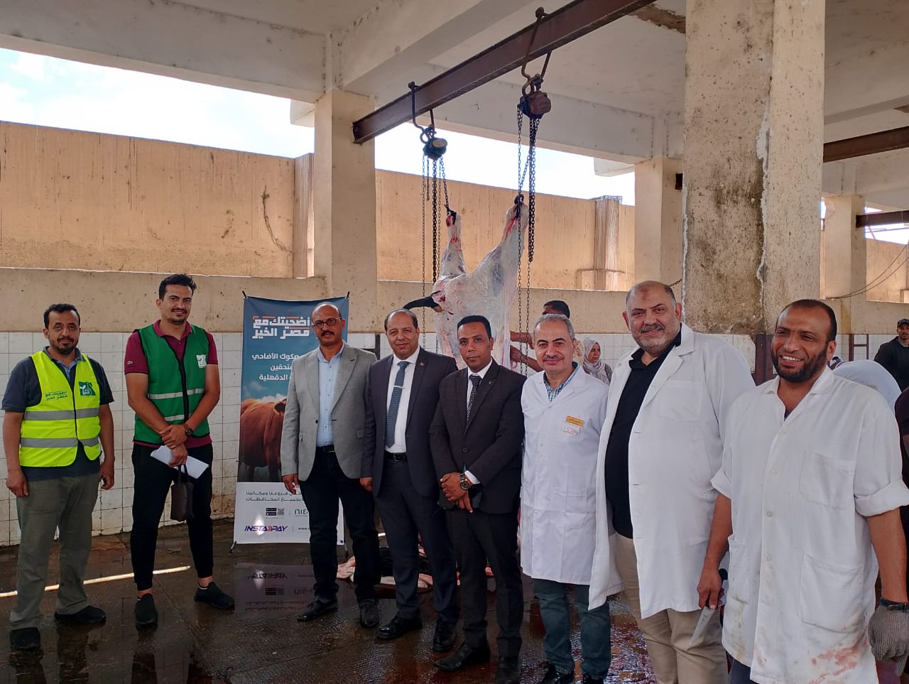 استمرار العمل بالمجازر الحكومية بالدقهلية  (1)