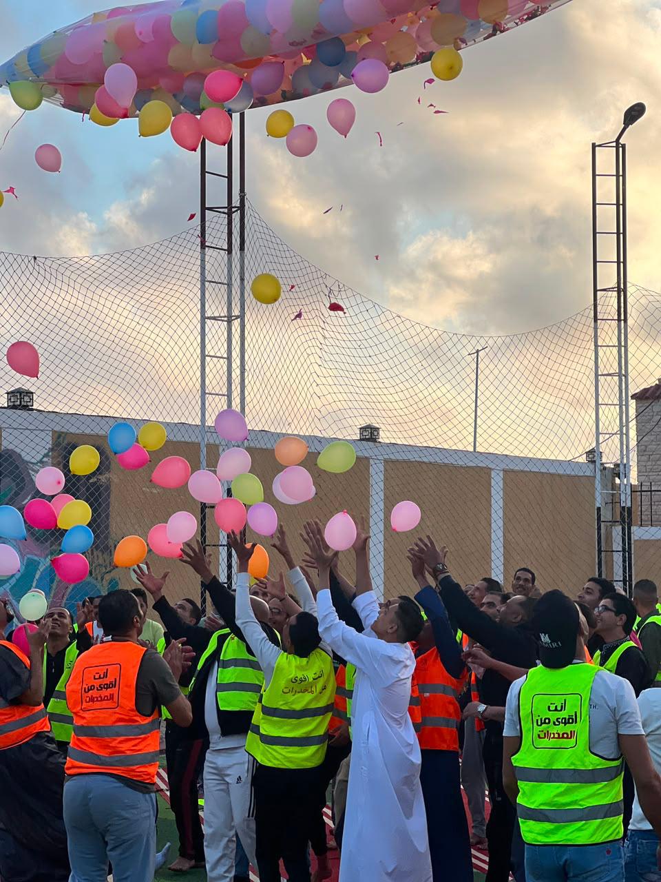 احتفالات المتعافون من الادمان بمراكز العزيمة
