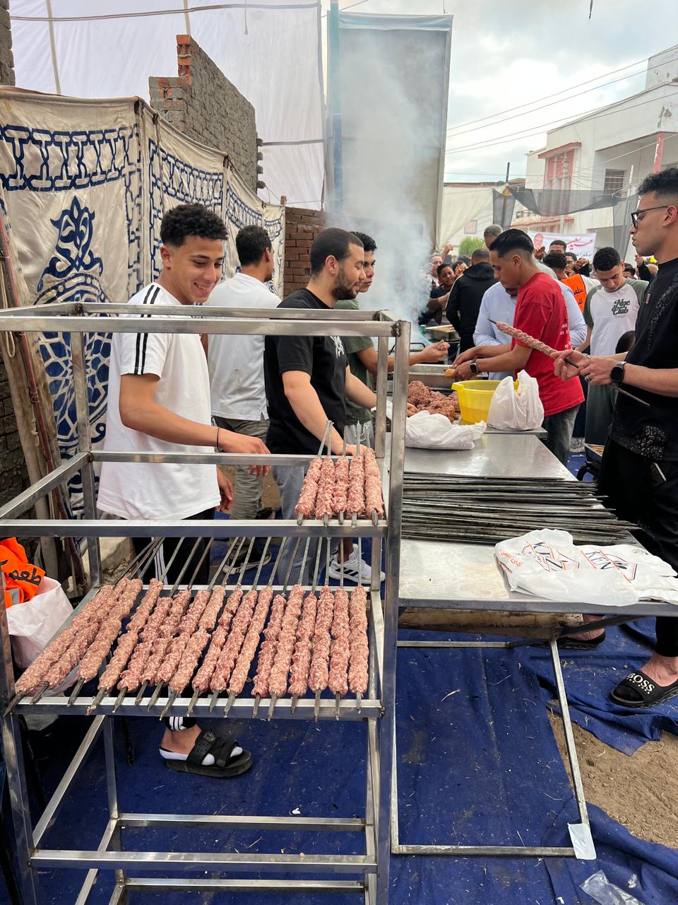 تجهيز إفطار للمواطنين في ساحات الدقهلية