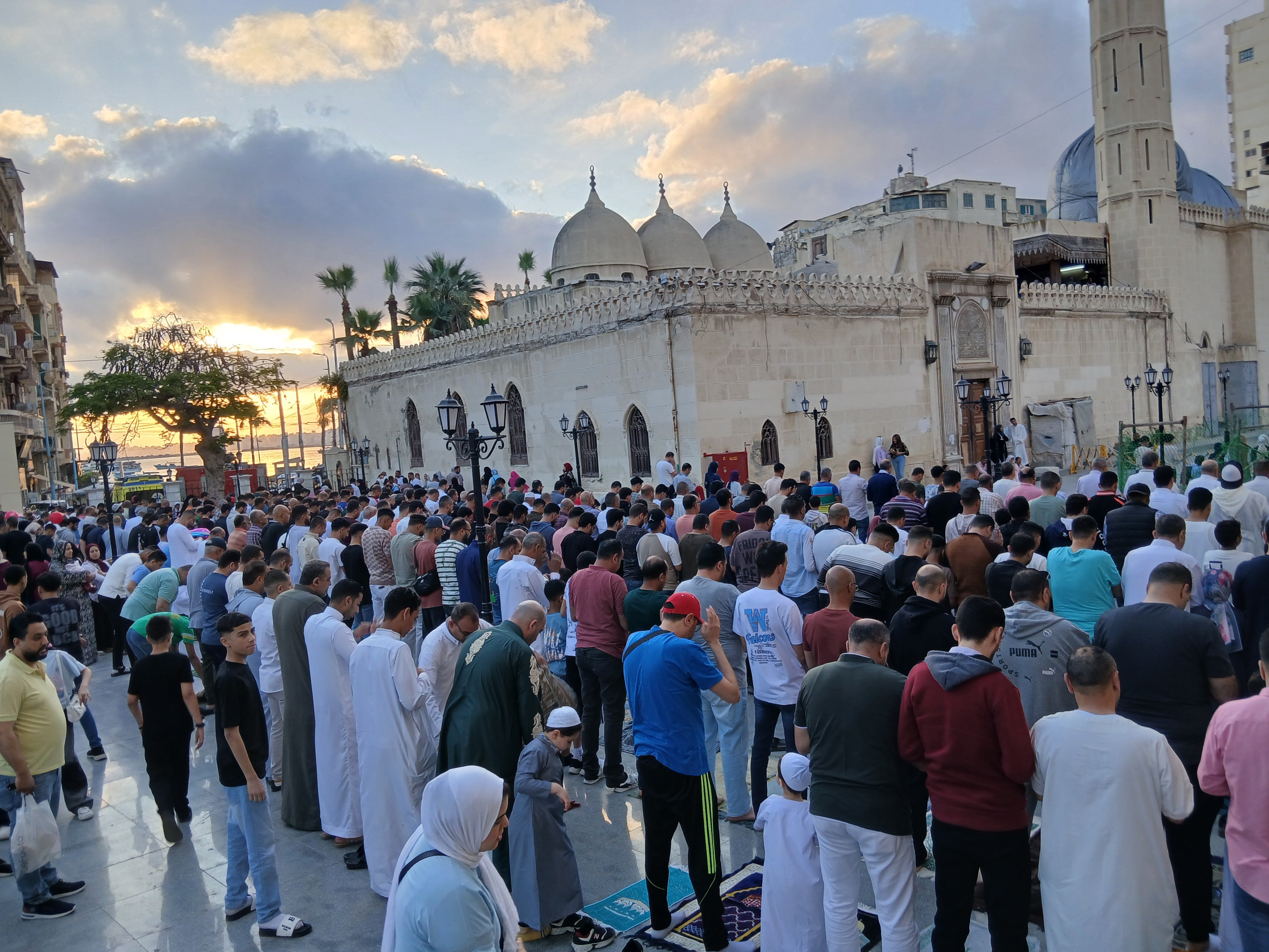 صلاة عيد الأضحى في الإسكندرية
