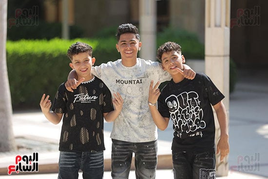 الأطفال فى حديقة الأزهر