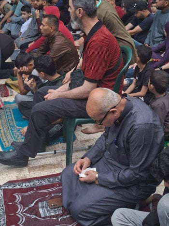 أدى آلاف الفلسطينيين صلاة عيد الأضحى المبارك