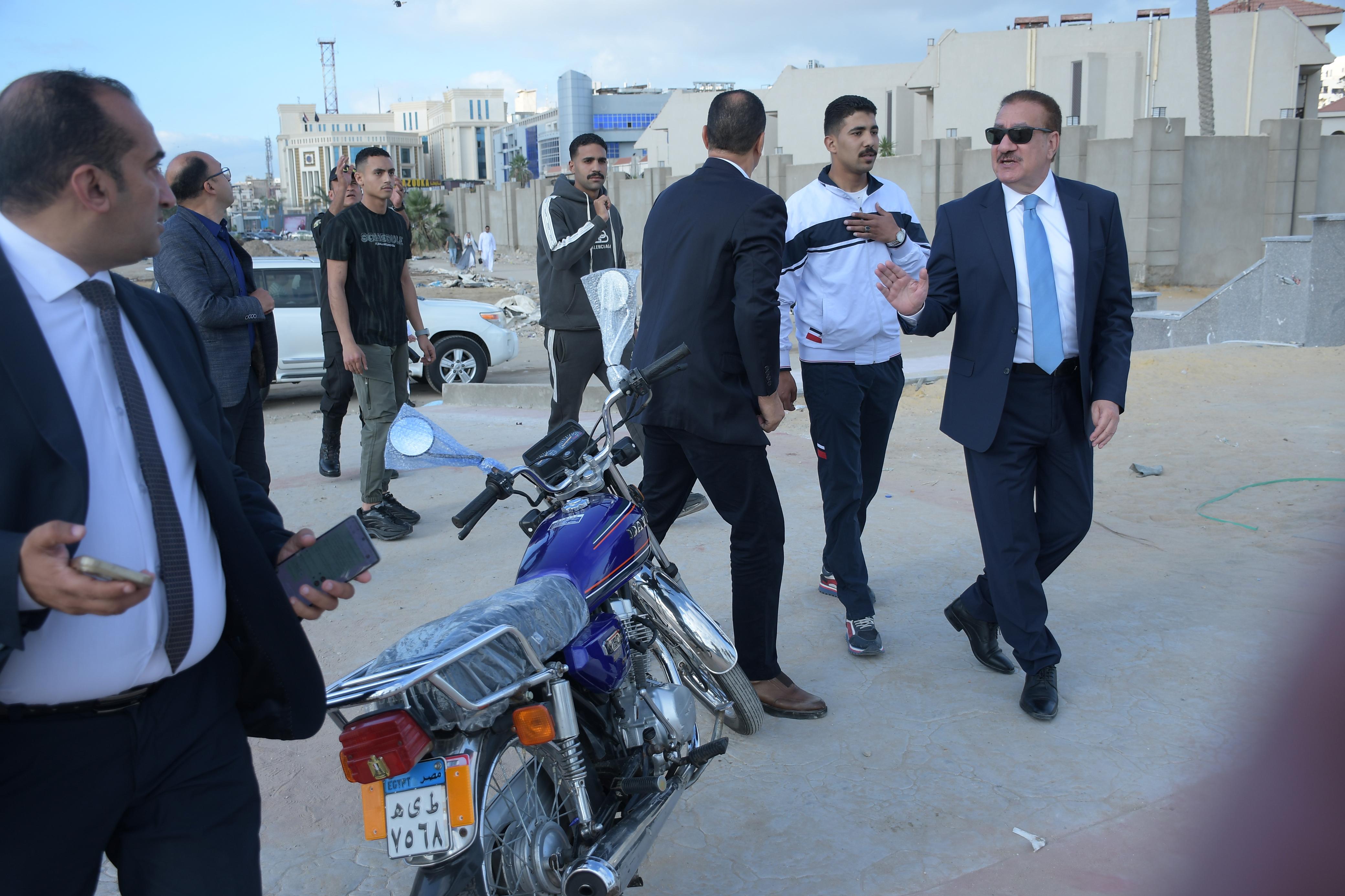 المصادرة للدراجة