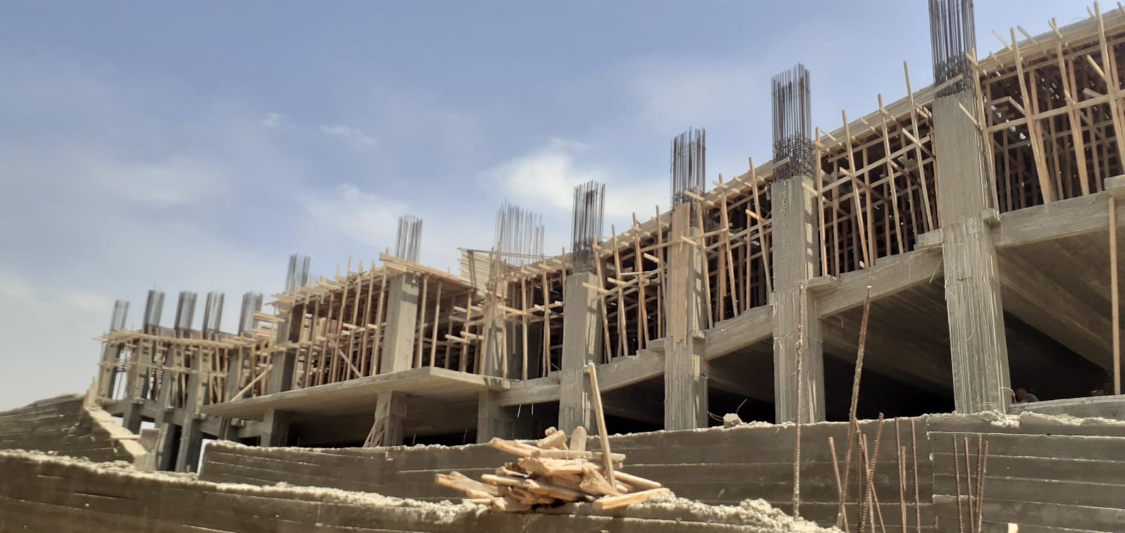الإنشاءات الجديدة بجامعة بنها