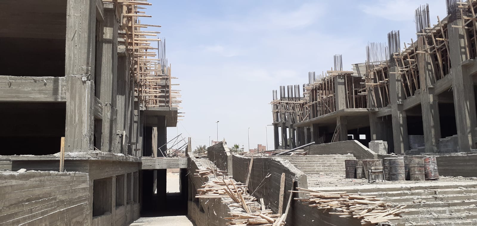 إنشاءات كبرى على أرض جامعة بنها