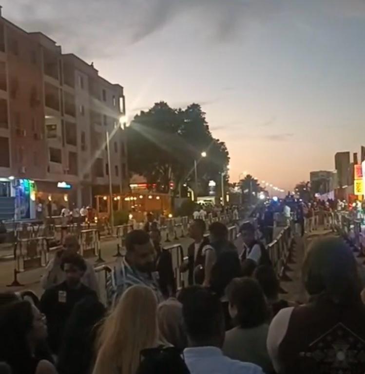 الدخول لمكان الحفل فى الغردقة