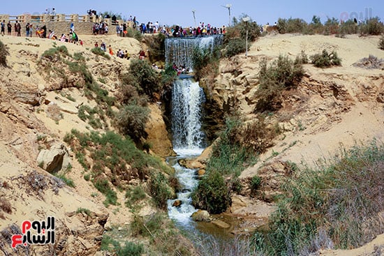 العيد احلى وسط الطبيعة والشلالات