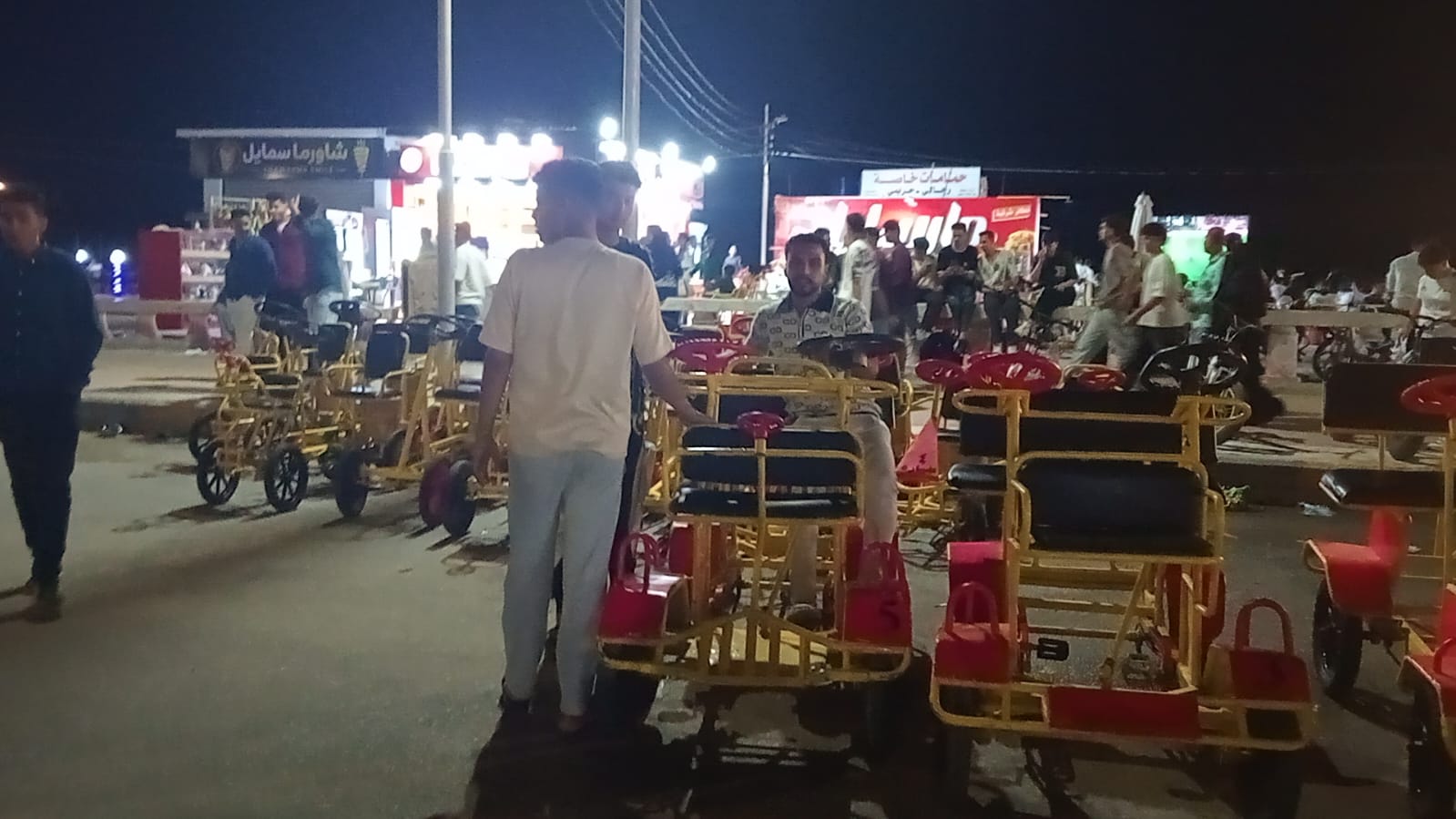 الاستمتاع بركوب العجل