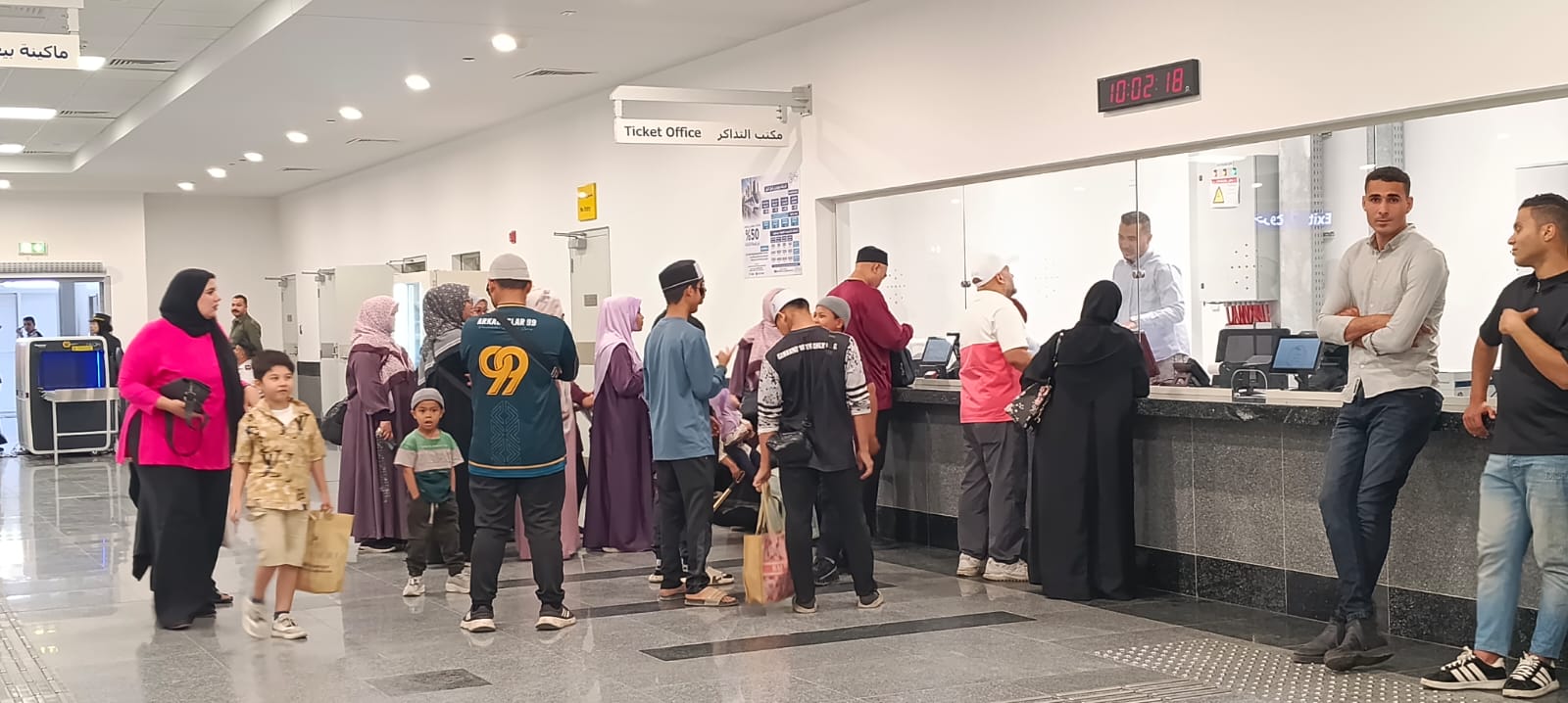 محطات مونوريل شرق النيل تشهد إقبالاً كبيراً