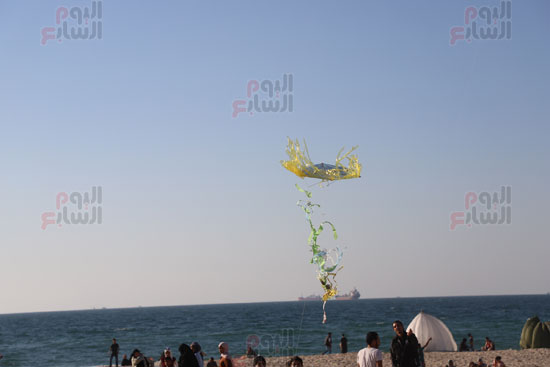 بحر-العريش-مكتظ-في-ثالث-ايام-عيد-الاضحى