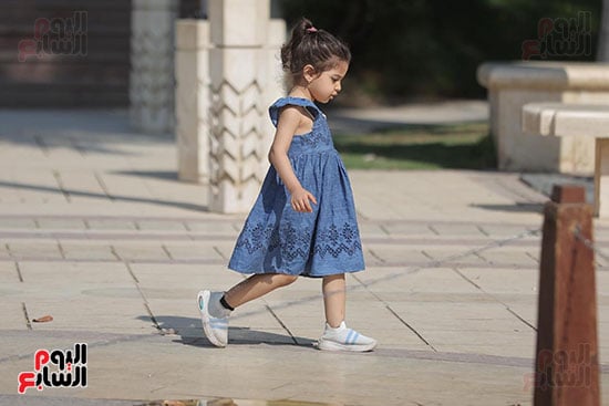 فرحة الصغار بثالث أيام عيد الأضحى