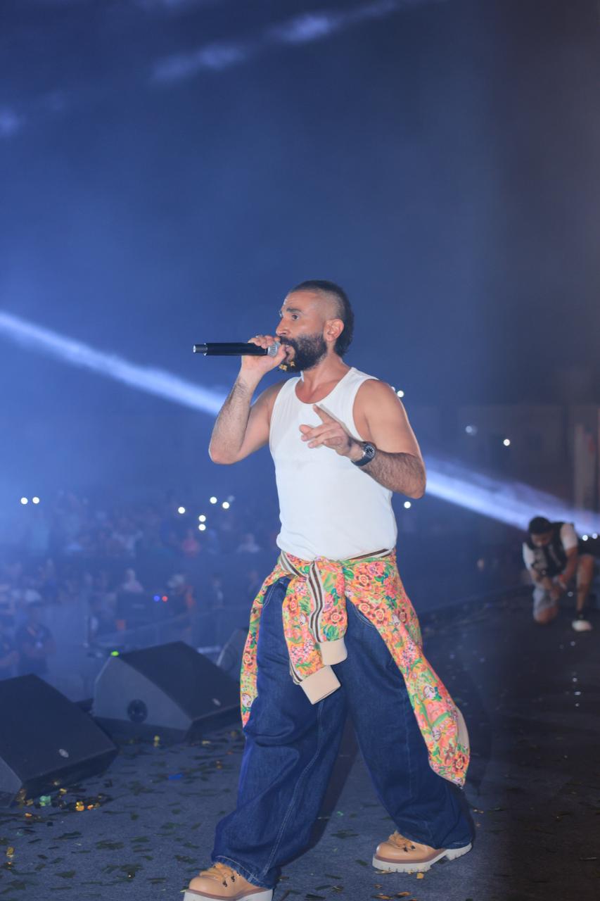أحمد سعد يتألق في حفل العيد بالغردقة (3)