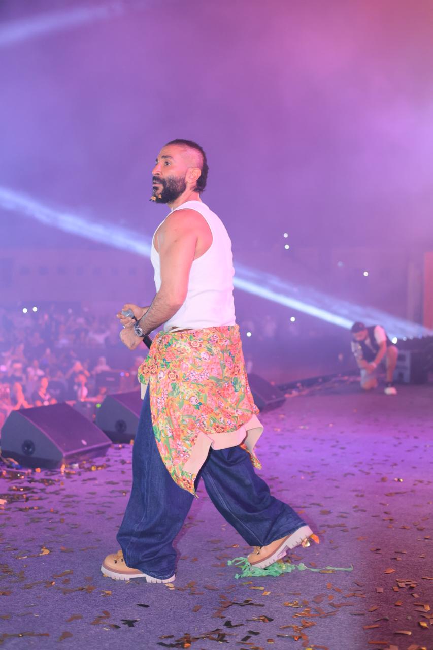 أحمد سعد يتألق في حفل العيد بالغردقة (4)
