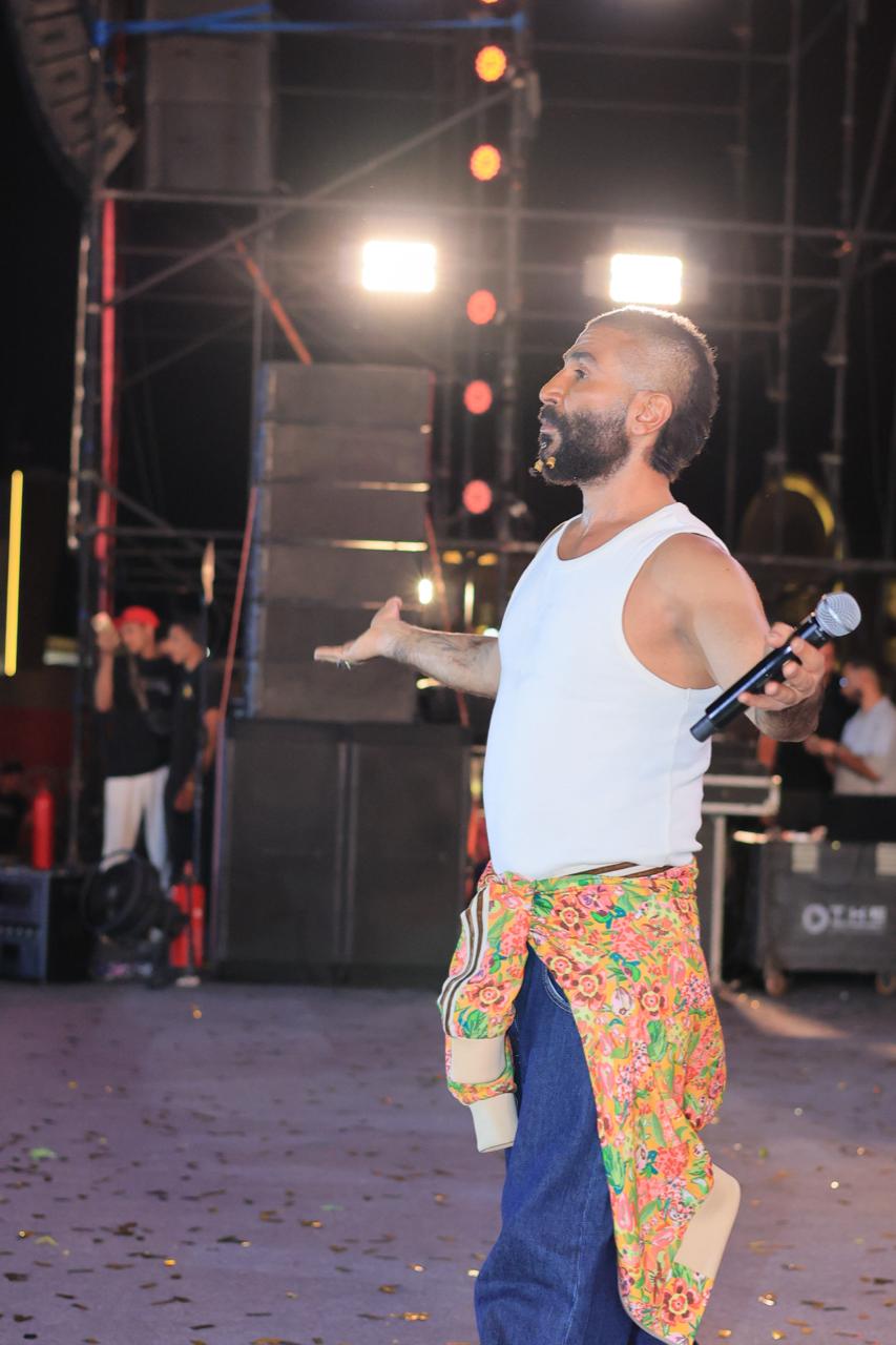 أحمد سعد يتألق في حفل العيد بالغردقة (1)
