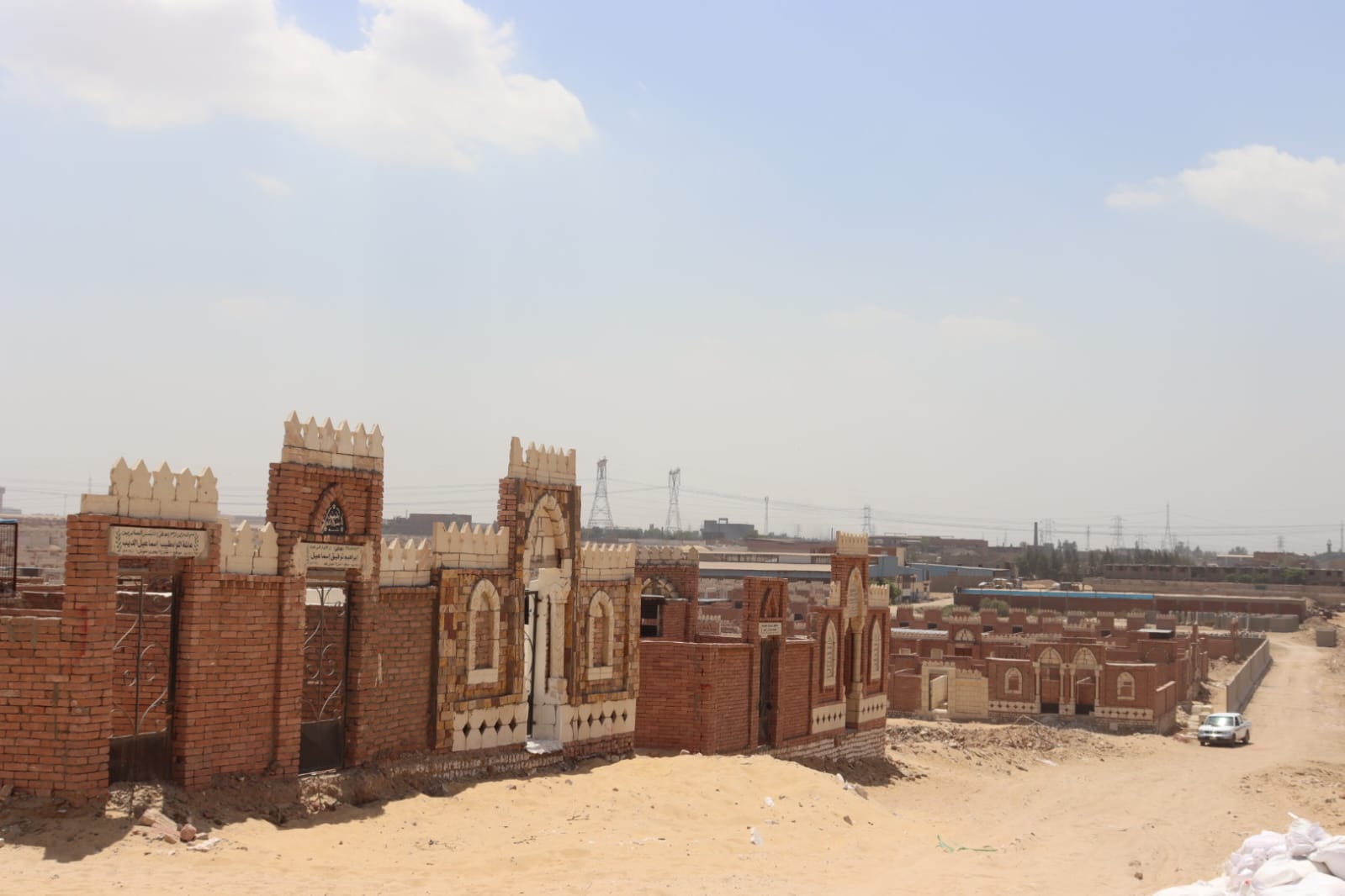 مقابر أرض جمعية النصر بالخانكة