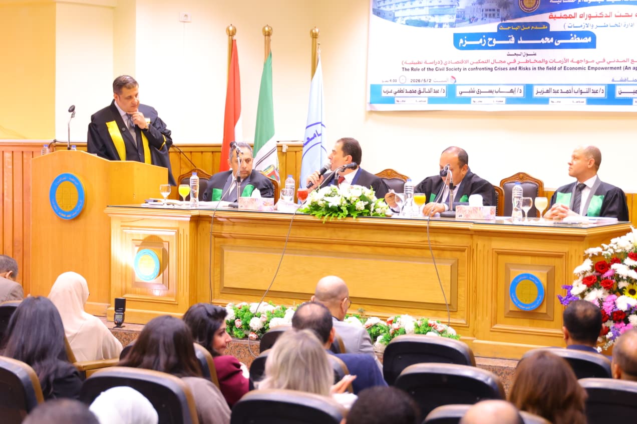 رئيس مجلس أمناء «صناع الخير» يحصل على درجة الدكتوراه (6)