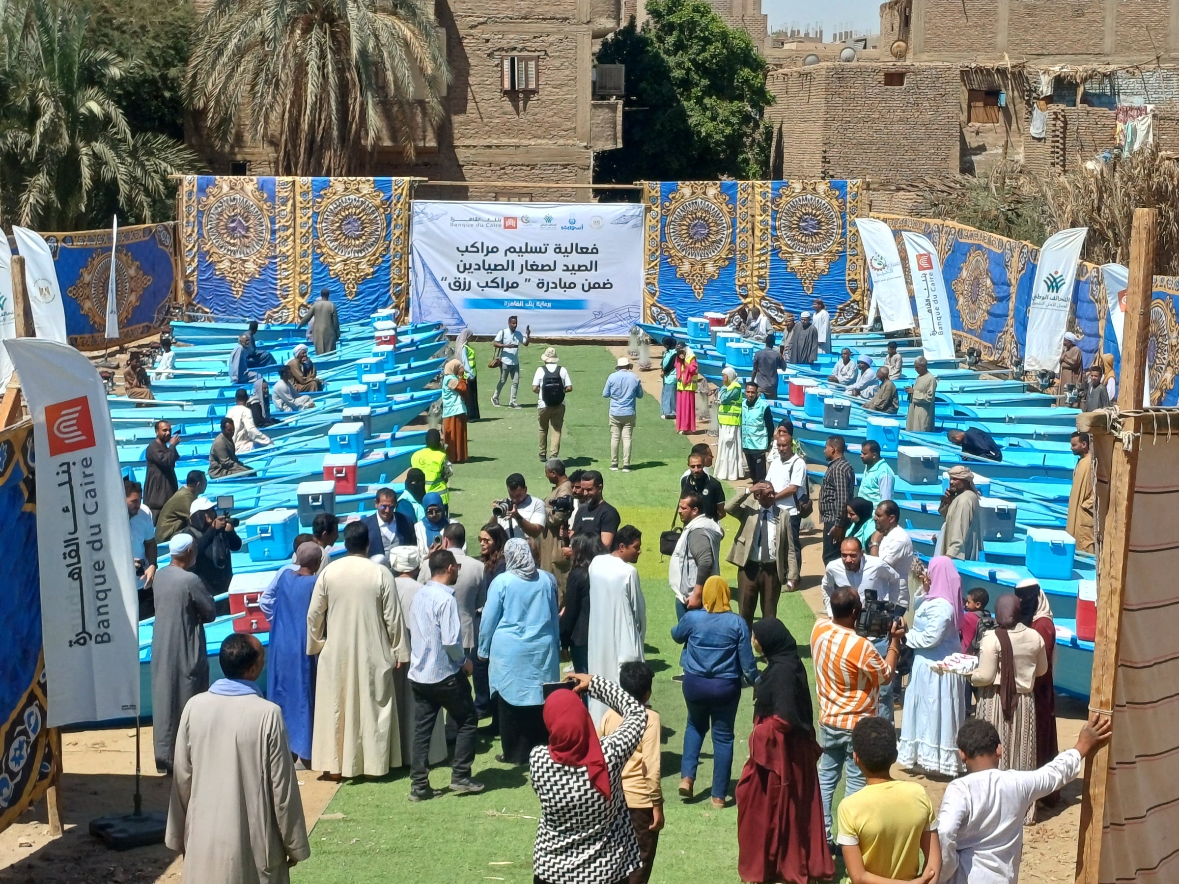 احتفالية تسليم المراكب