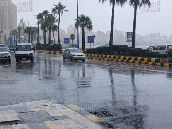 امطار-غزيرة--في-الإسكندرية