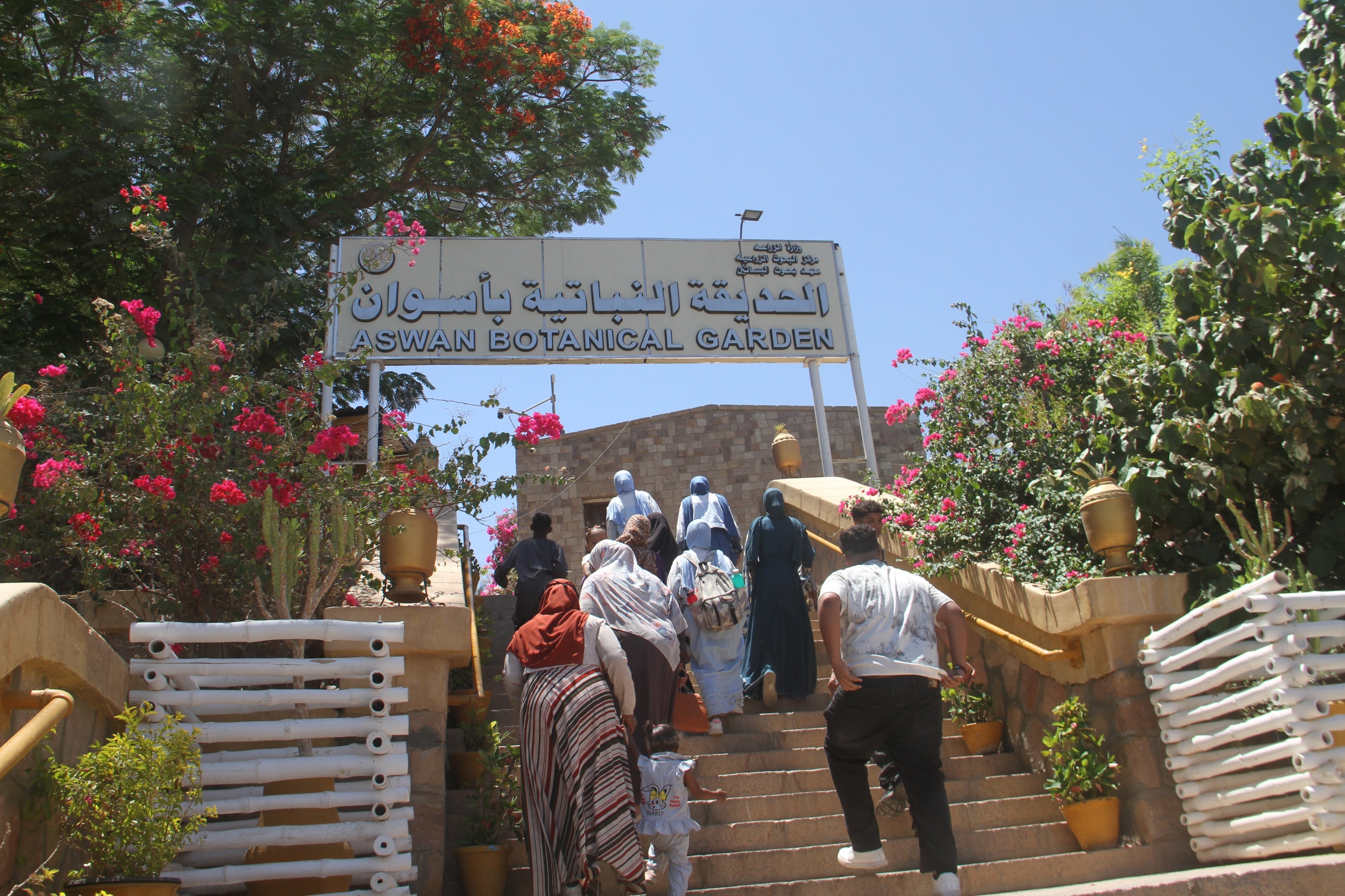 إقبال على الحديقة