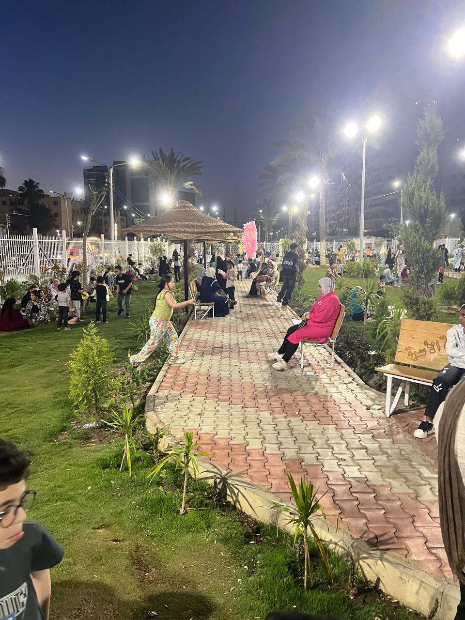 الحدائق الجديدة وفرحة المواطنين بأجواء العيد