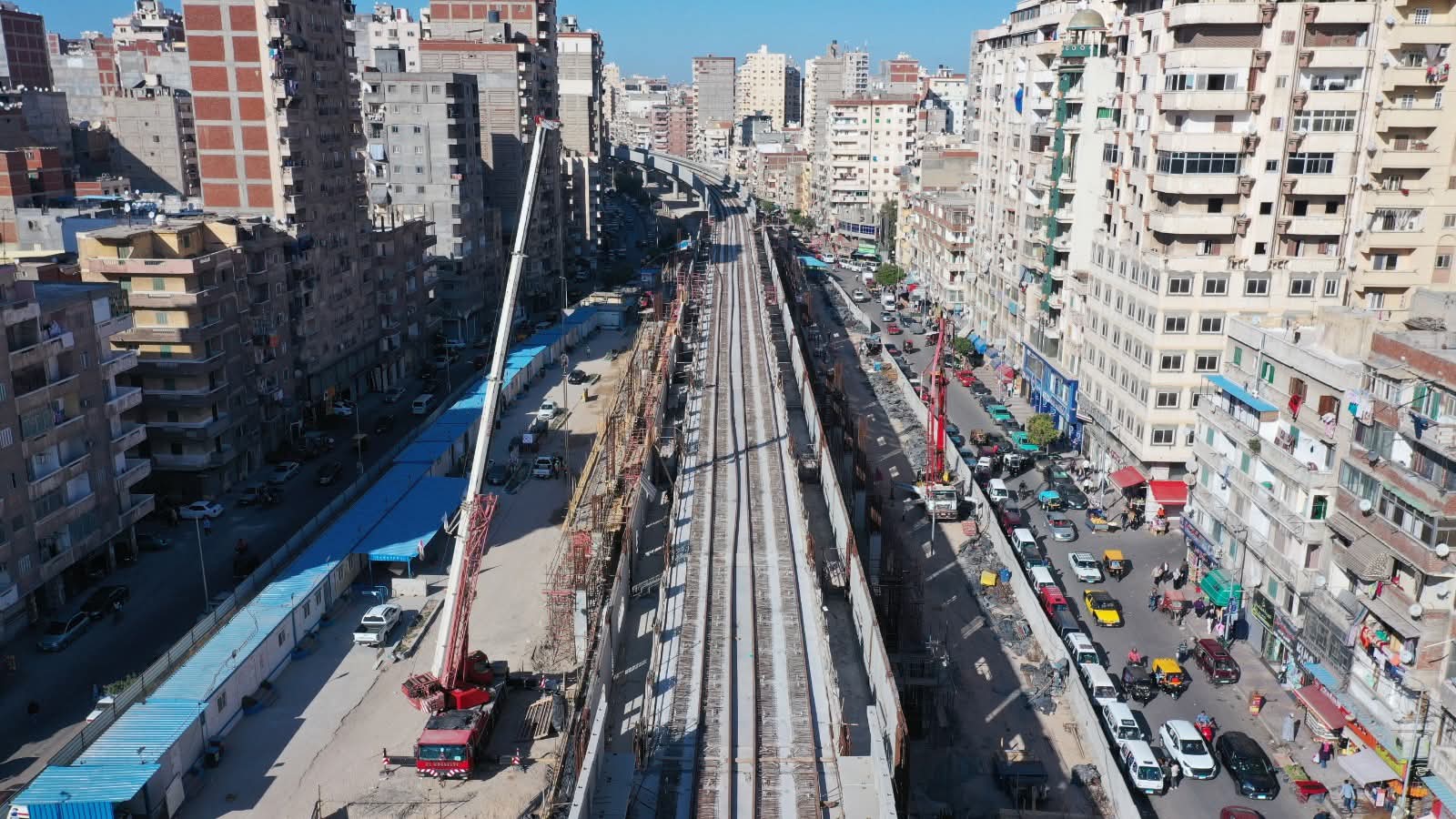 مشروع مترو الإسكندرية (2)